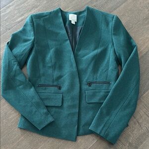 Halogen Green Blazer Modern Tailored Fit
